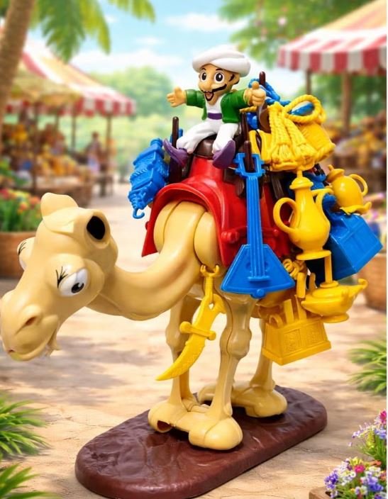 bucking camel balance game toy for kids – mid camel fun game eid gift